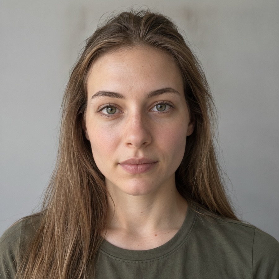 Skin: AI-generated fictional example, not a real person
